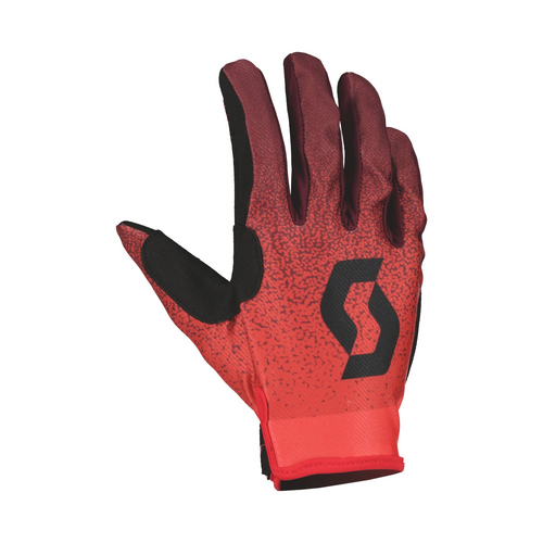 Scott 350 Dirt Evo Red/Black Junior Gloves [Size:SM]