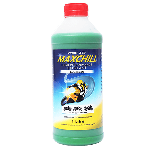 Shell MaxChill Engine Coolant (Concentrate) Green 1L