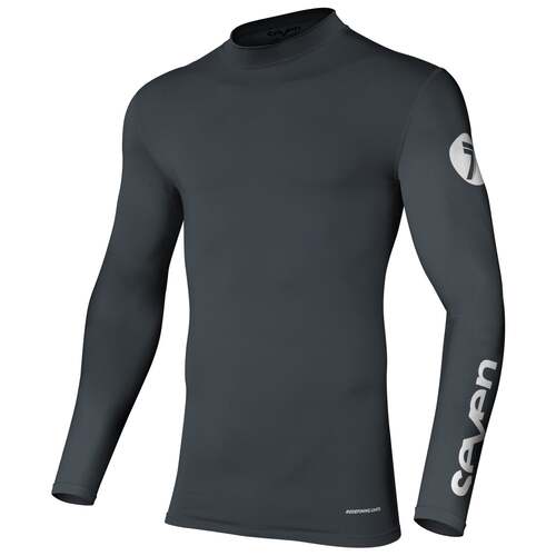 Seven Zero Charcoal Compression Youth Jersey [Size:SM]