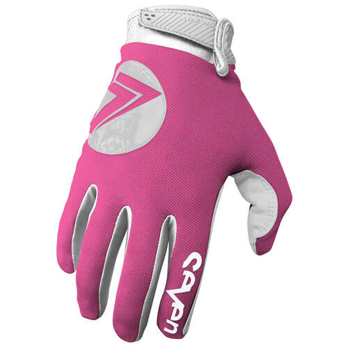 Seven Annex 7 Dot Pink Youth Gloves [Size:2XS]