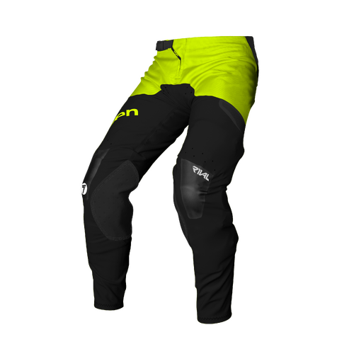 Seven Rival Staple Fluro Yellow Youth Pants [Size:20]
