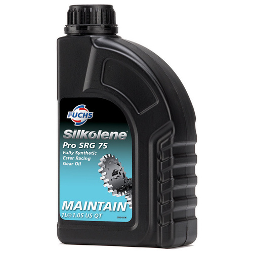 Silkolene Pro SRG 75 Fully Synthetic Ester Racing Gear Oil 1L