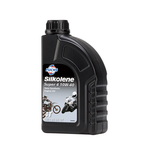 Silkolene Super 4 10W-40 Semi Synthetic Engine Oil 1L 