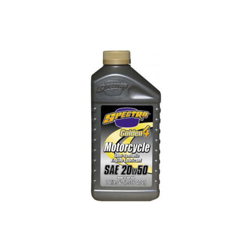 Spectro Performance Oil SPE-L.GS42050 Golden 4 Semi Synthetic Engine Oil 20w50 1 Liter Bottle