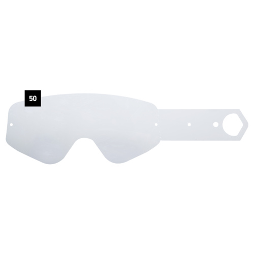 Spy Optic Clear Tear Offs for Klutch MX Goggles (50 Pack)