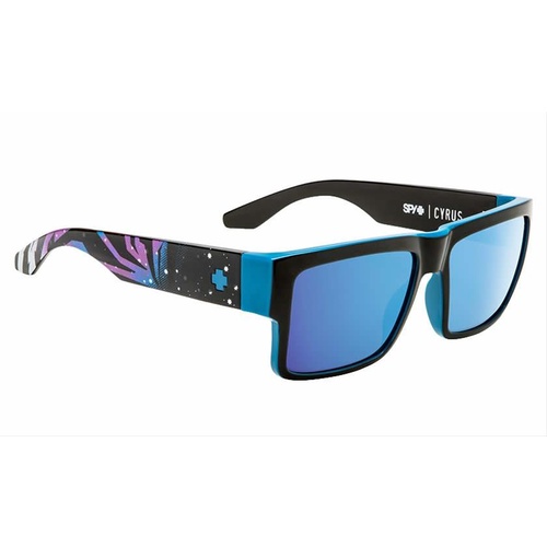Spy Optic Cyrus Sunglasses 2015 Livery w/Happy Bronze/Light Blue Spectra Lens