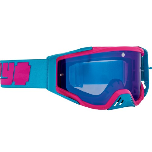 Spy Optic Foundation MX Goggle Plus Reverb Blue w/HD Clear Lens