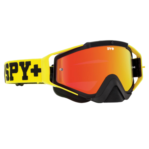 Spy Optic Omen MX Goggle Jersey Yellow w/Smoke/Red Spectra Lens