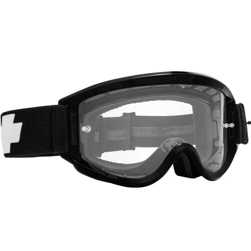 Spy Optic Breakaway MX Goggle Black w/HD Clear Lens & Posts