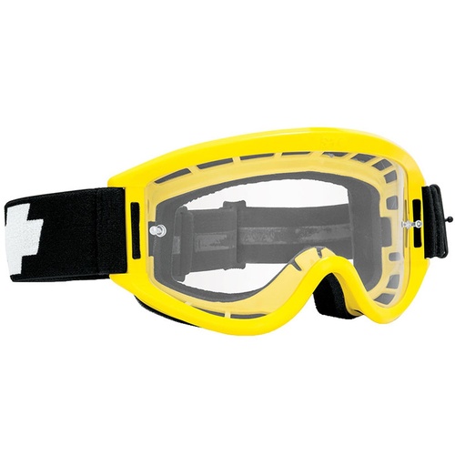 Spy Optic Breakaway MX Goggle Yellow w/Clear Anti-Fog Lens & Posts