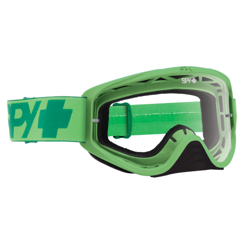 Spy Optic Woot MX Goggle Mono Green w/Clear Anti-Fog Lens
