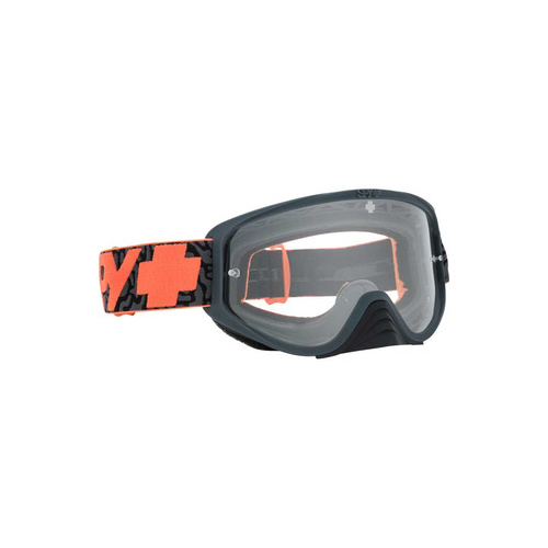 Spy Optic Woot MX Goggle Maze Orange w/Clear Anti-Fog Lens