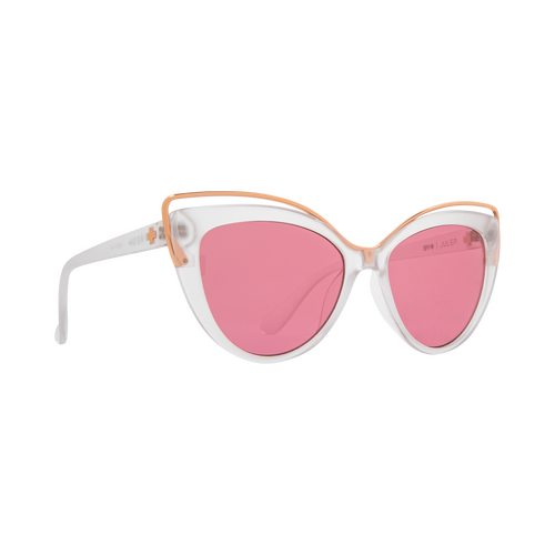 Spy Optic Julep Sunglasses Matte Crystal w/Rose Lens