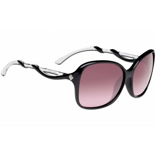 Spy Optic Fiona Sunglasses Black/Clear w/Happy Merlot Fade Lens