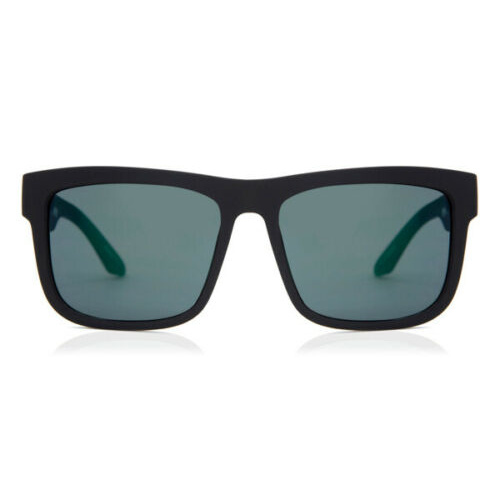 Spy Optic Discord Sunglasses Soft Matte Black/Green Fade w/Happy Gray Green/Green Flash Lens