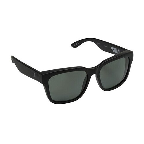 Spy Optic Bowie Sunglasses Matte Black w/Happy Gray Green Polar Lens
