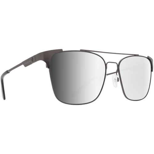 Spy Optic Wingate Sunglasses Black w/Happy Gray Green/Silver Mirror Lens