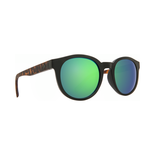 Spy Optic Hi-Fi Sunglasses Matte Black/Blode Tort w/Grey/Green Spectra Lens