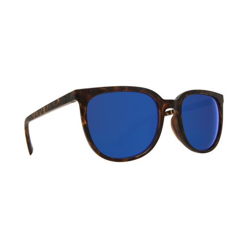 Spy Optic Fizz Sunglasses Matte Blonde Tort w/Grey/Dark Blue Spectra Lens