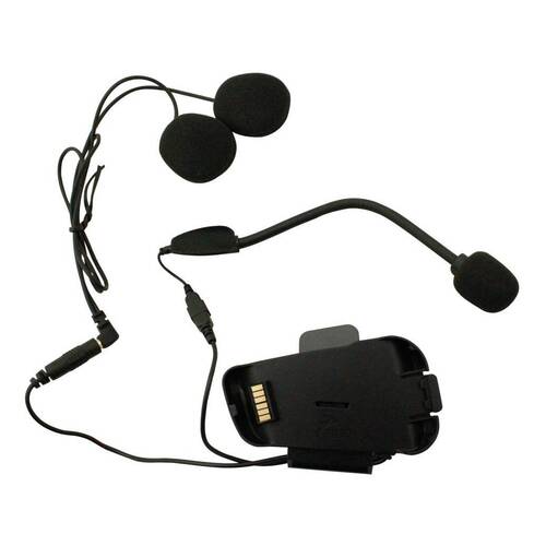 Cardo Audio & Microphone Kit w/Hybrid & Corded Mic for Packtalk/Smartpack