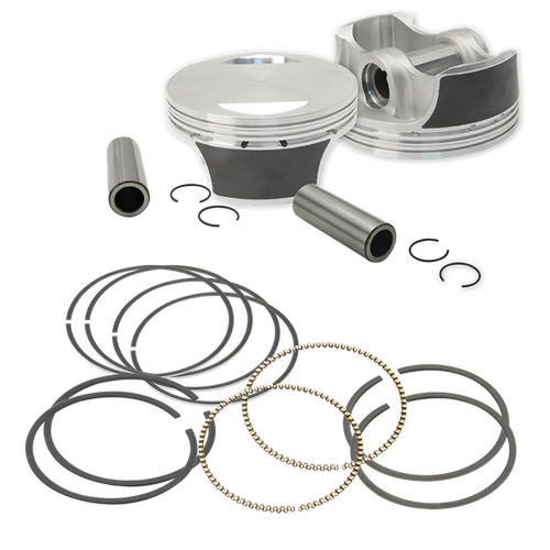 S&S Cycle 106" Big Bore Forged Pistons 3.927" Standard Bore or Harley-Davidson Big Twins 07-16 Models