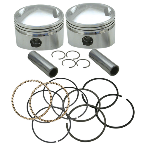 S&S Cycle Forged 3 5/8" Bore Piston +.010" for Harley-Davidson Big Twins 36-84 OHV Models