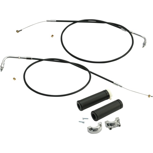 S&S Cycle SS-19-0449 48"Inch Dual Throttle Assembly Kit for 1" Handlebars