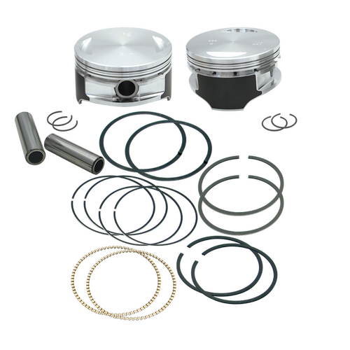 S&S Cycle 106" Forged Stroker Pistons +.005" for Harley-Davidson Big Twins 99-16 Models