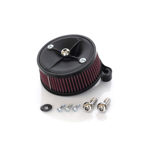 S&S Cycle SS170-0302C Stealth Air Cleaner Kit for Sportster 07-Up w/Delphi EFI