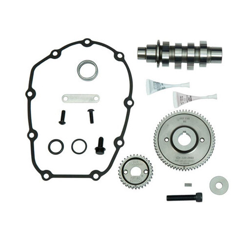 S&S Cycle SS330-0645 475G Gear Drive Camshaft Kit for Milwaukee-Eight 17-Up