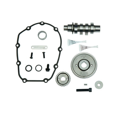 S&S Cycle SS330-0732 590G Gear Drive Camshaft Kit for Milwaukee-Eight 17-Up