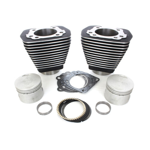 S&S Cycle SS910-0182 OEM Replacement Cylinder Kit Black for Big Twin 84-99