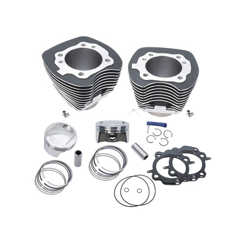 S&S Cycle SS910-0481 98ci Big Bore Kit Black for Big Twin 99-06