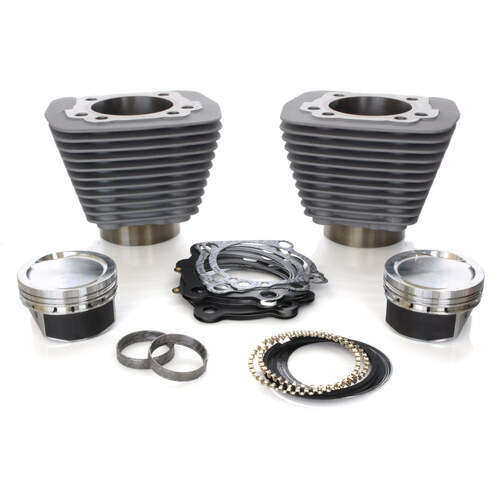 S&S Cycle SS910-0688 1200cc Big Bore Kit Silver for Sportster 86-21 w/883cc Engine