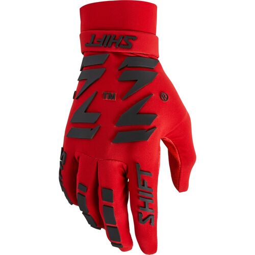 Shift 2021 Black Label Flexguard Red Gloves [Size:SM]