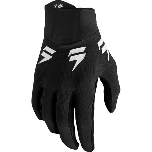 Shift 2021 White Label Trac Black Gloves [Size:SM]