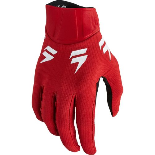 Shift 2021 White Label Trac Red Youth Gloves [Size:SM]