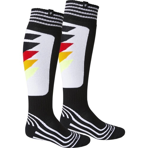 Shift Black Label Targa Black/White Socks [Size:SM/MD]