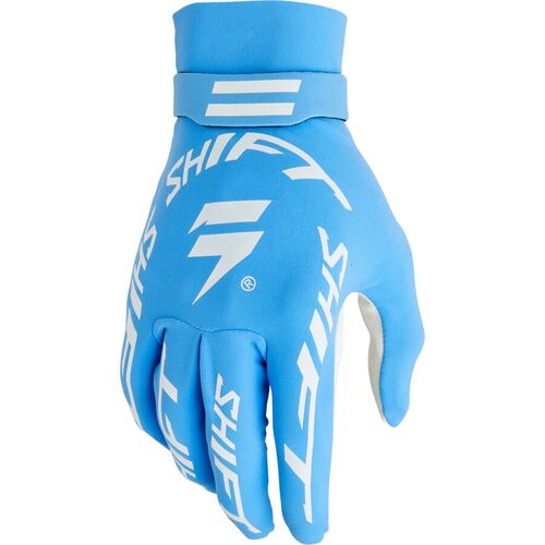 Shift Black Label Nirvana Invisible Acid Blue Gloves [Size:SM]