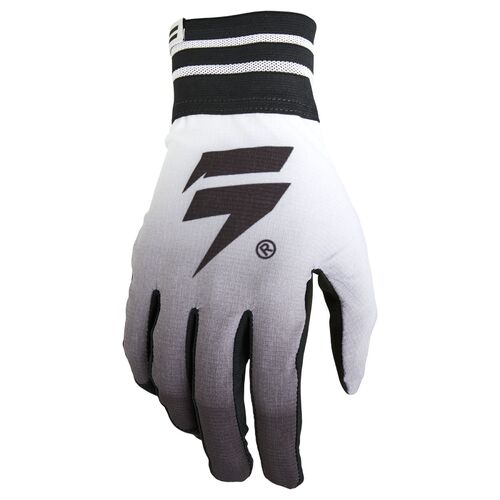Shift White Label Fade Black/White Gloves [Size:SM]