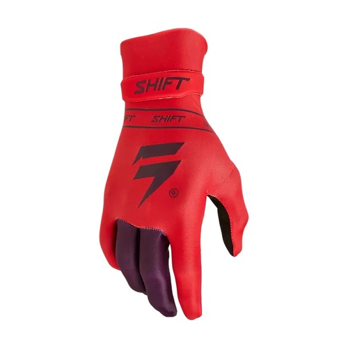 Shift 2023 Black Label Qwik Fluro Red Gloves [Size:SM]