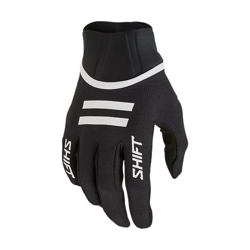 Shift 2023 White Label Elvn Black Gloves [Size:SM]