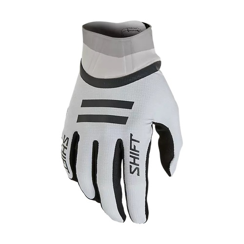Shift 2023 White Label Elvn Light Grey Gloves [Size:SM]