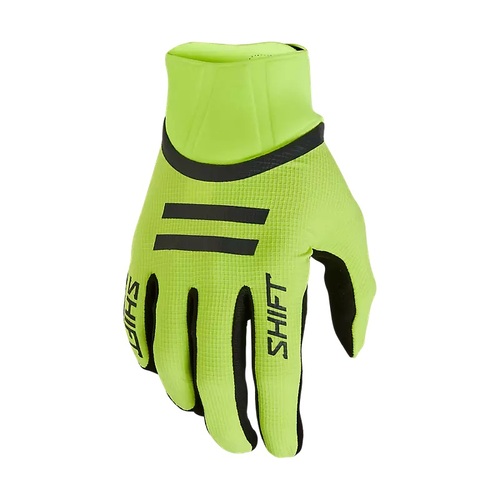 Shift 2023 White Label Elvn Fluro Yellow Gloves [Size:SM]