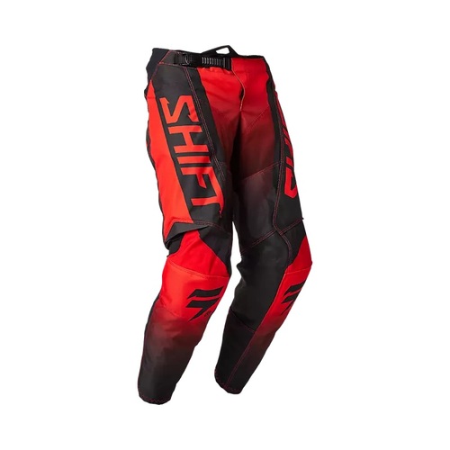 Shift 2023 White Label Posn Fluro Red Youth Pants [Size:22]