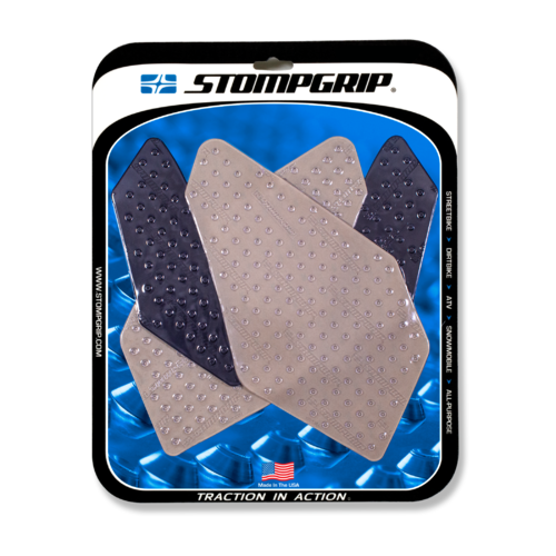 Stompgrip Volcano Tank Grips Clear for BMW R 1200 R 15-18
