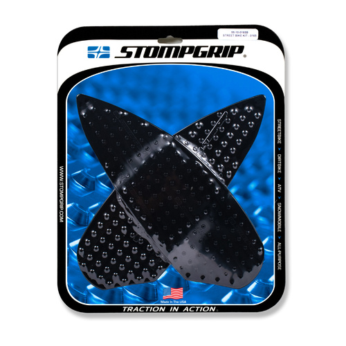 Stompgrip Super Volcano Tank Grips Black for BMW S 1000 RR 20