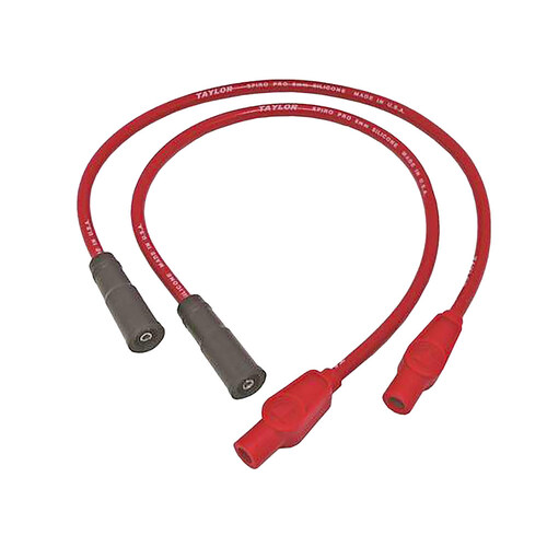 Taylor Cable Products TAY-10234 8mm Spark Plug Wire Set Red for Touring 99-08 w/EFI/Sportster 04-06