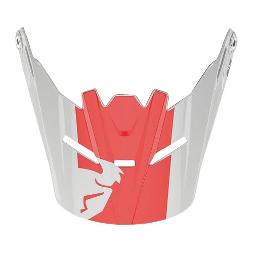 Thor Replacement Visor Peak for Sector Youth Helmets Shear Red/Light Grey