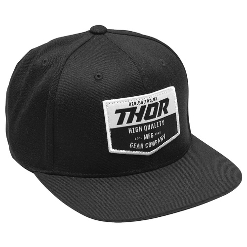 Thor 2023 Chevron Snapback Hat Black